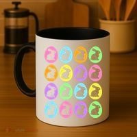 Easter Bunny Rabbit Eggs Coffee Mug thumb 4