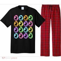 Easter Bunny Rabbit Eggs Pajama Set thumb 0