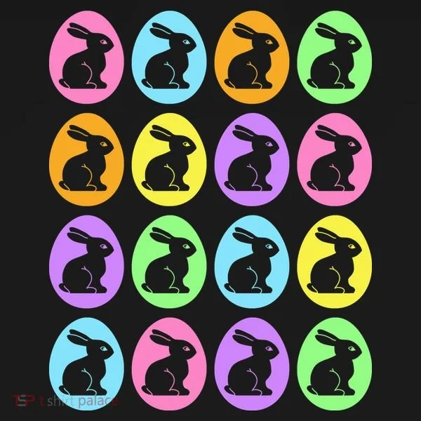 Easter Bunny Rabbit Eggs Women's Hoodie