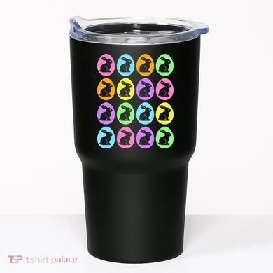 Easter Bunny Rabbit Eggs Tumbler