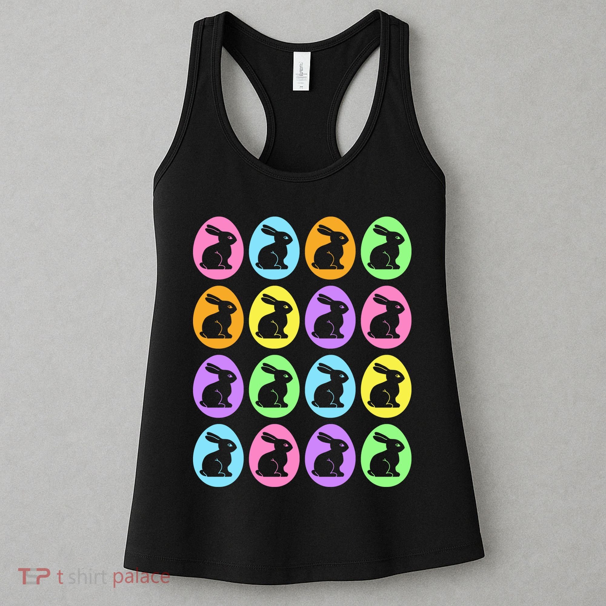 Easter Bunny Rabbit Eggs Women's Tank Top