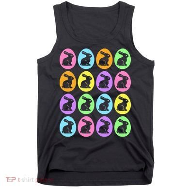 Easter Bunny Rabbit Eggs Tank Top