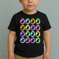Easter Bunny Rabbit Eggs Toddler T-Shirt thumb 2
