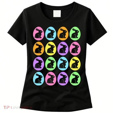 Easter Bunny Rabbit Eggs Women's T-Shirt