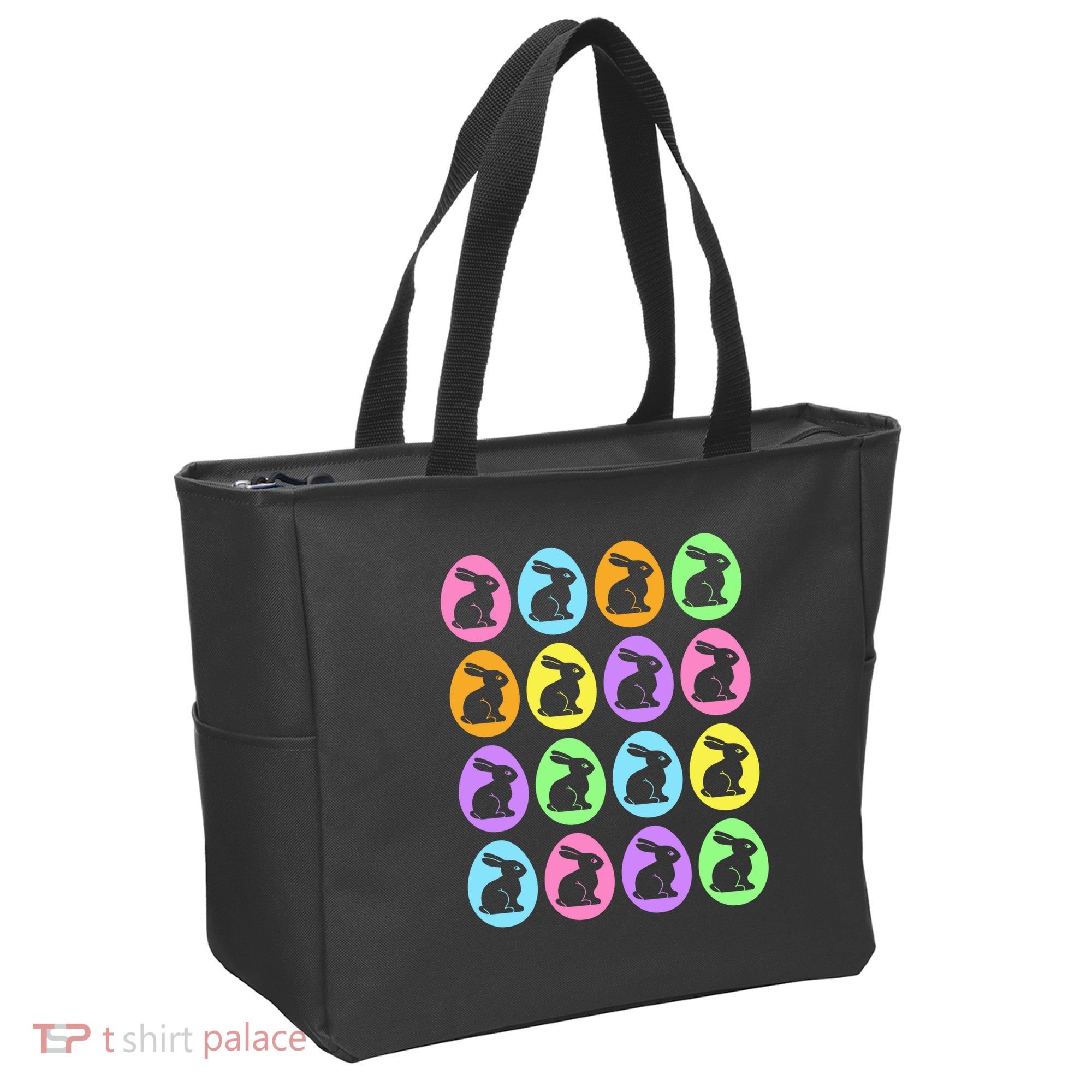 Easter Bunny Rabbit Eggs Tote Bag