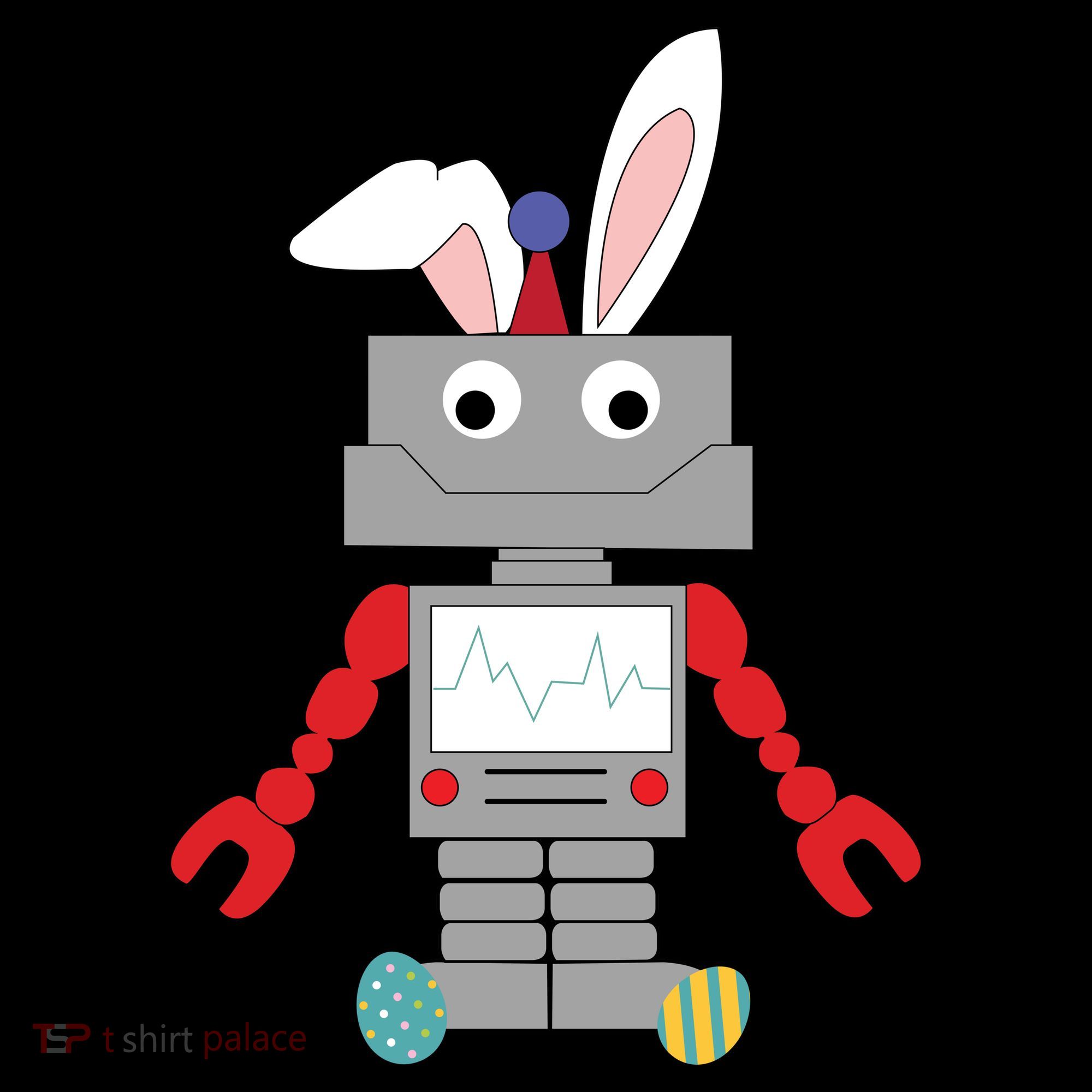 Easter Bunny Robot Backpack