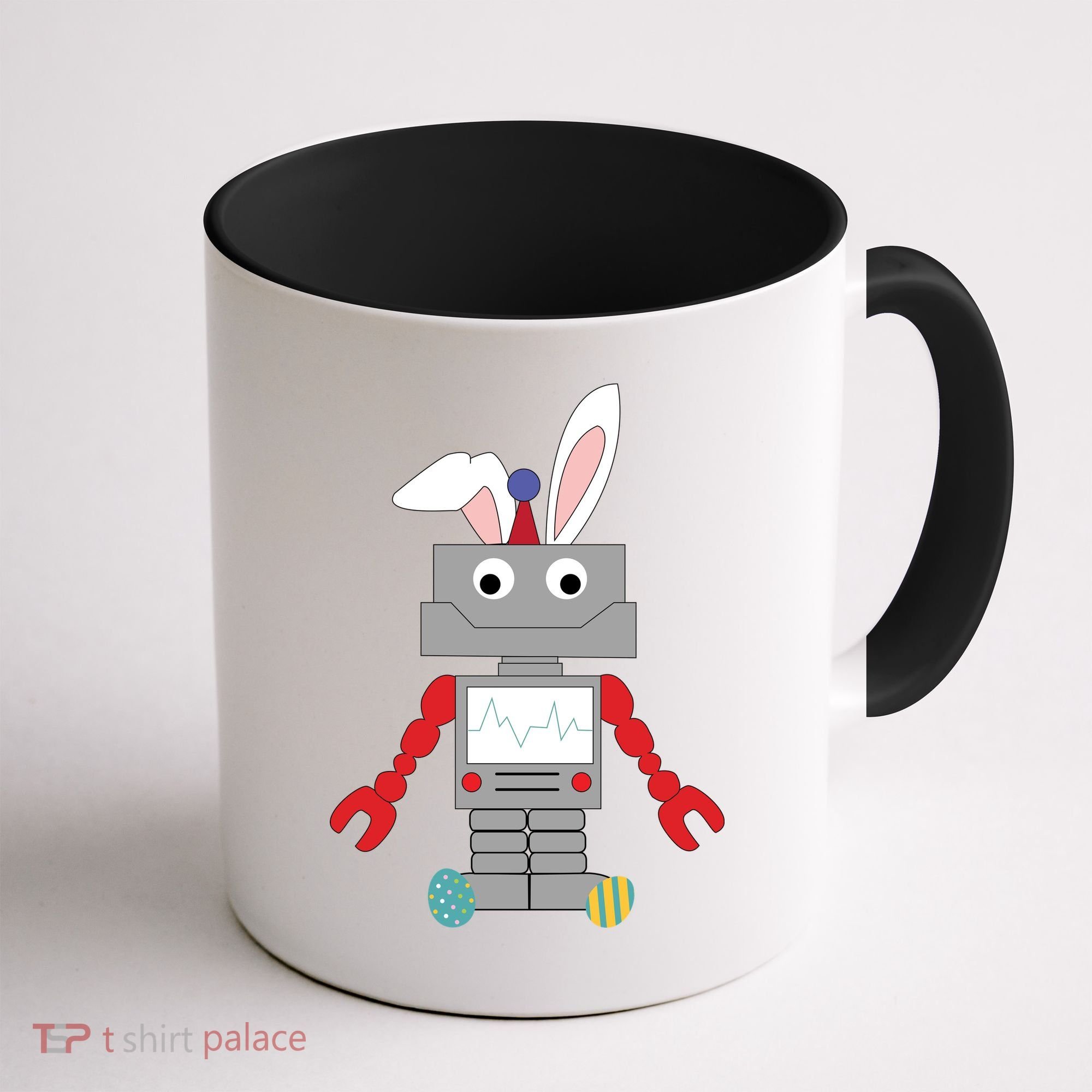 Easter Bunny Robot Coffee Mug