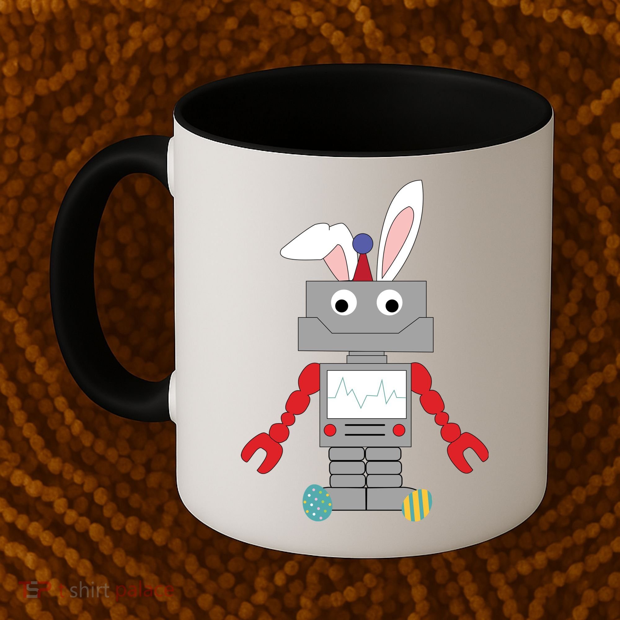 Easter Bunny Robot Coffee Mug