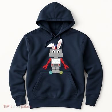 Easter Bunny Robot Hoodie