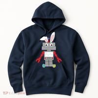 Easter Bunny Robot Hoodie thumb 0
