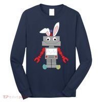 Easter Bunny Robot Long Sleeve Shirt thumb 0