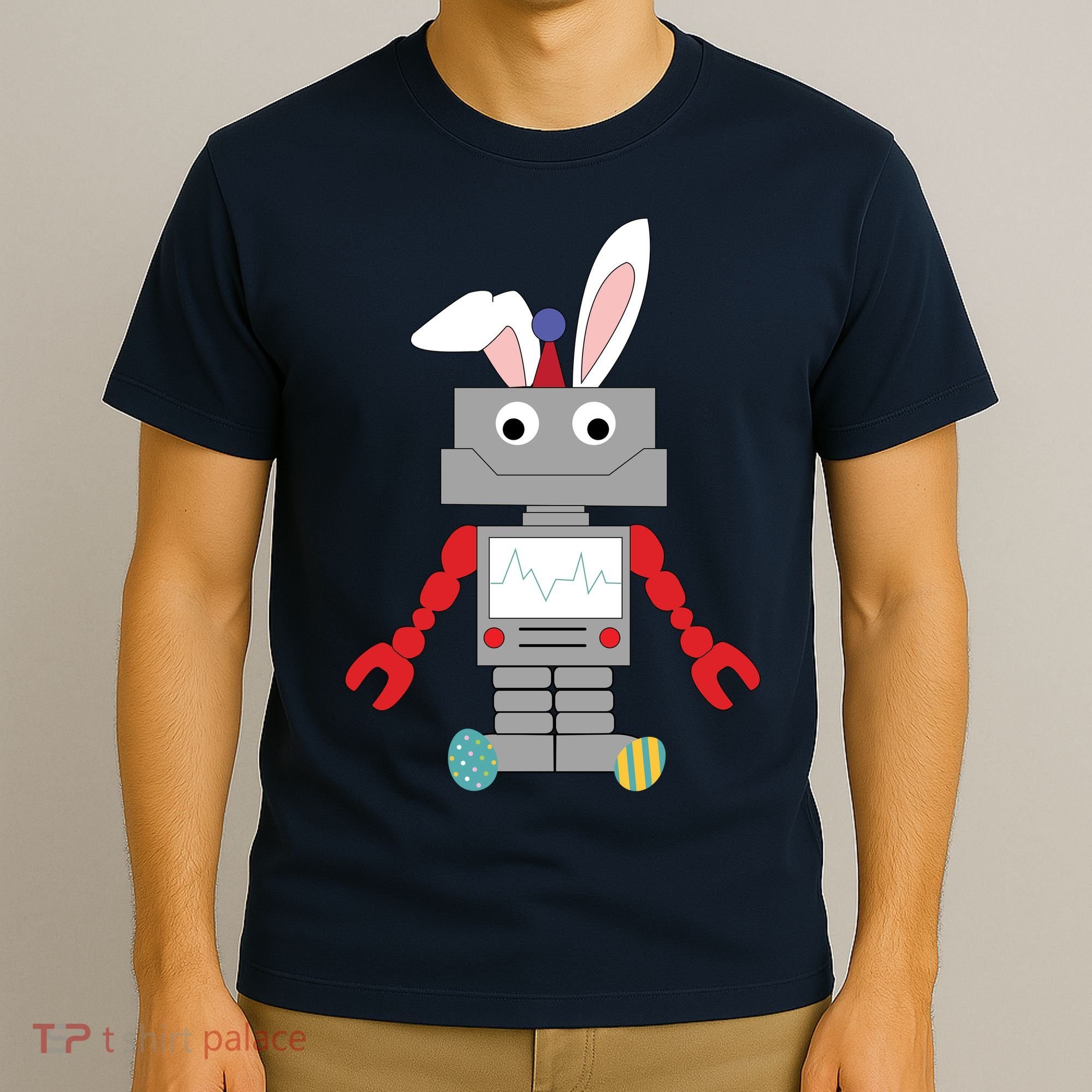 Easter Bunny Robot T-Shirt