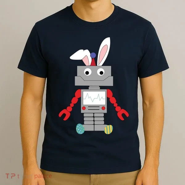 Easter Bunny Robot T-Shirt