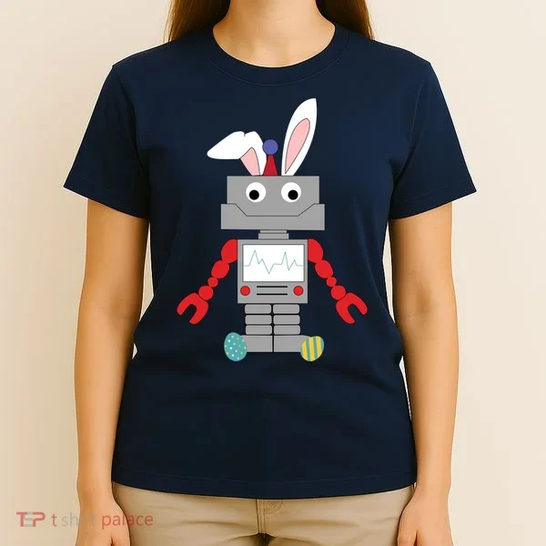 Easter Bunny Robot T-Shirt