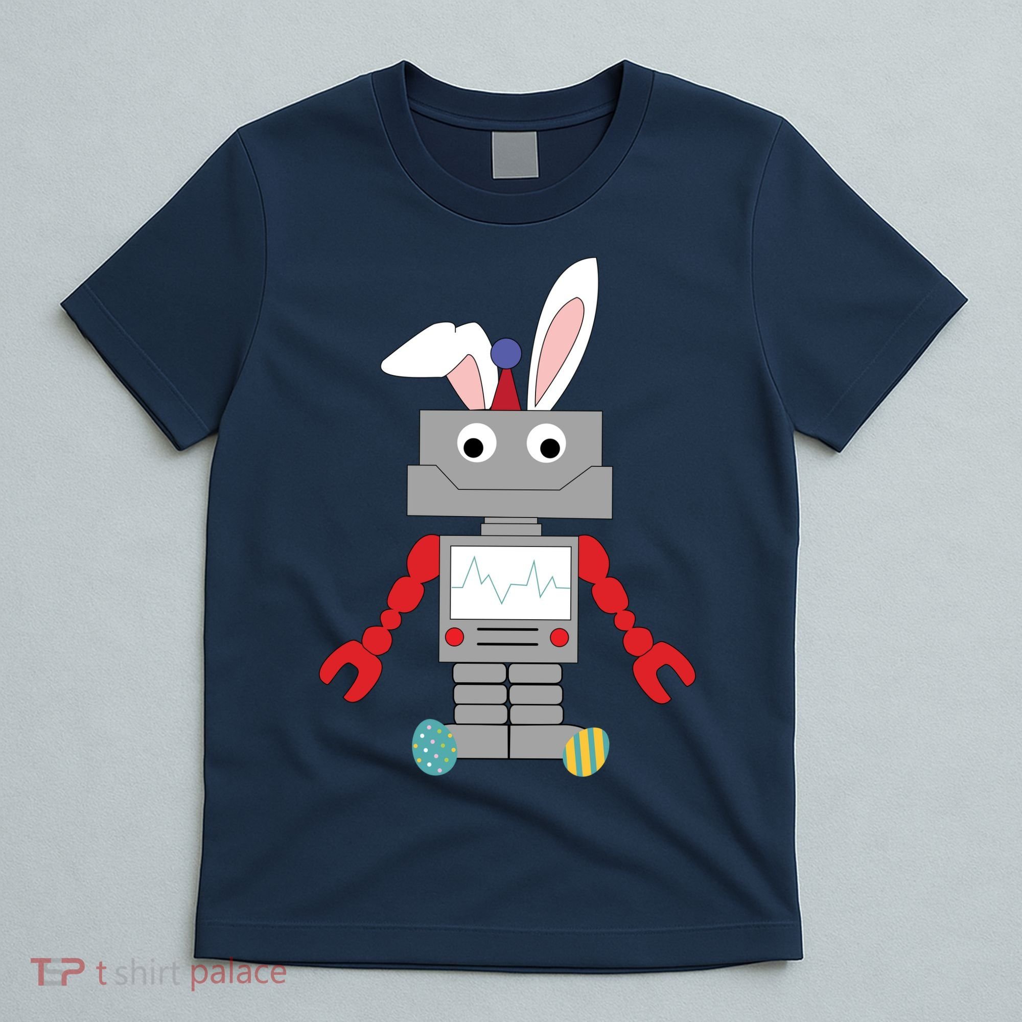 Easter Bunny Robot T-Shirt