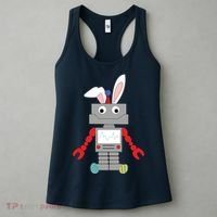 Easter Bunny Robot Women's Tank Top thumb 3