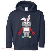 Easter Bunny Robot Toddler Hoodie thumb 0