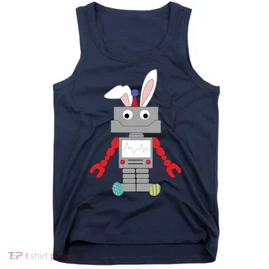 Easter Bunny Robot Tank Top
