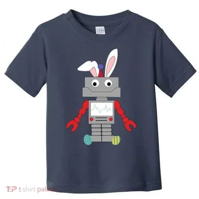 Easter Bunny Robot Toddler T-Shirt