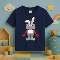 Easter Bunny Robot Toddler T-Shirt thumb 3
