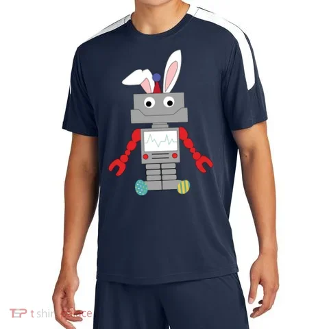 Easter Bunny Robot Soccer Jersey in the selected color