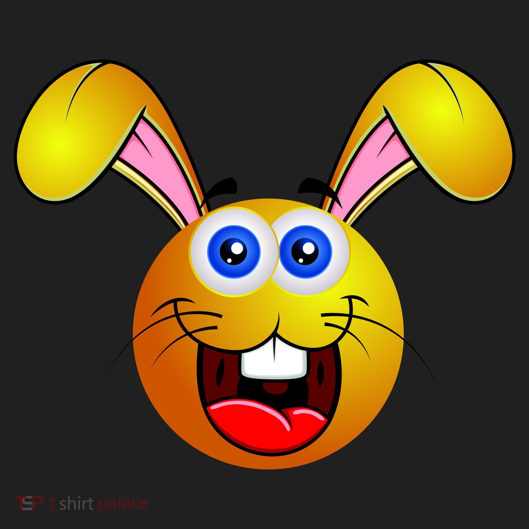 Easter Bunny Simley Emoji Women's Sweatshirt