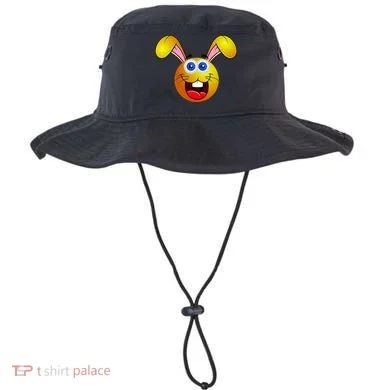 Easter Bunny Simley Emoji Bucket Hat