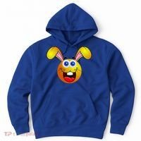 Easter Bunny Simley Emoji Hoodie thumb 0