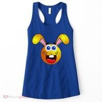Easter Bunny Simley Emoji Women's Tank Top thumb 0