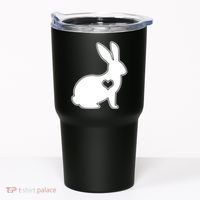 Easter Bunny Simple Love Heart Tumbler thumb 0