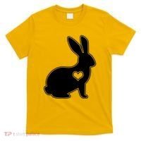 Easter Bunny Simple Love Heart T-Shirt thumb 0
