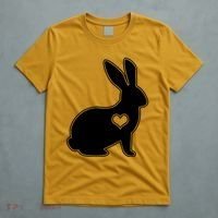 Easter Bunny Simple Love Heart T-Shirt thumb 5