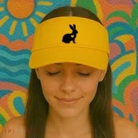 Easter Bunny Simple Love Heart Visor thumb 2