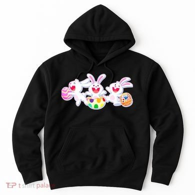 Easter Egg Bunnies Hoodie