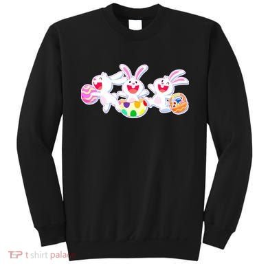 Easter Egg Bunnies Sweatshirt