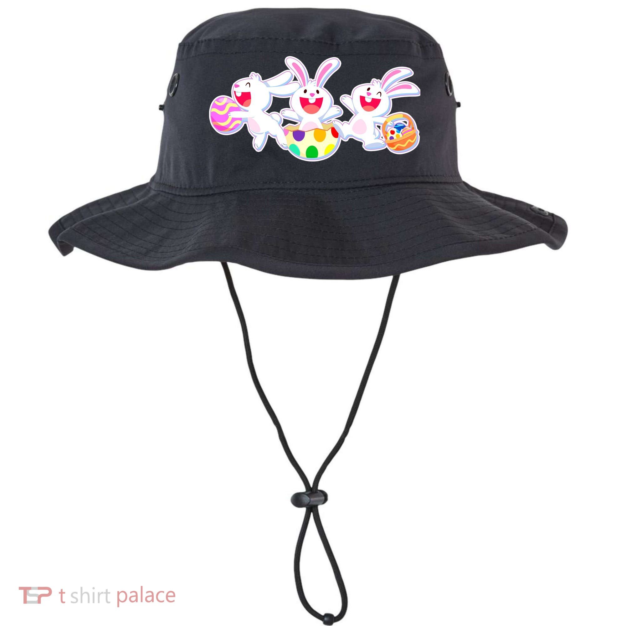 Easter Egg Bunnies Bucket Hat