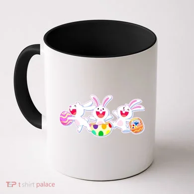 Easter Egg Bunnies Coffee Mug