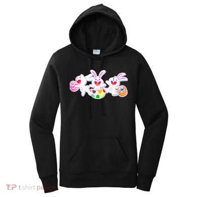 Easter Egg Bunnies Women's Hoodie