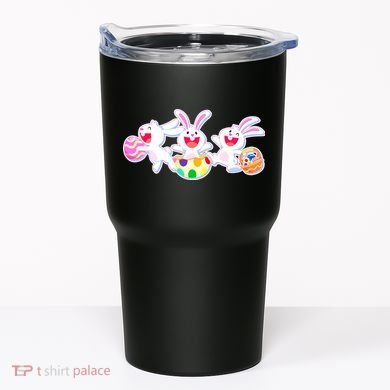 Easter Egg Bunnies Tumbler