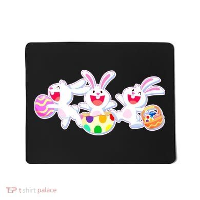 Easter Egg Bunnies Mousepad