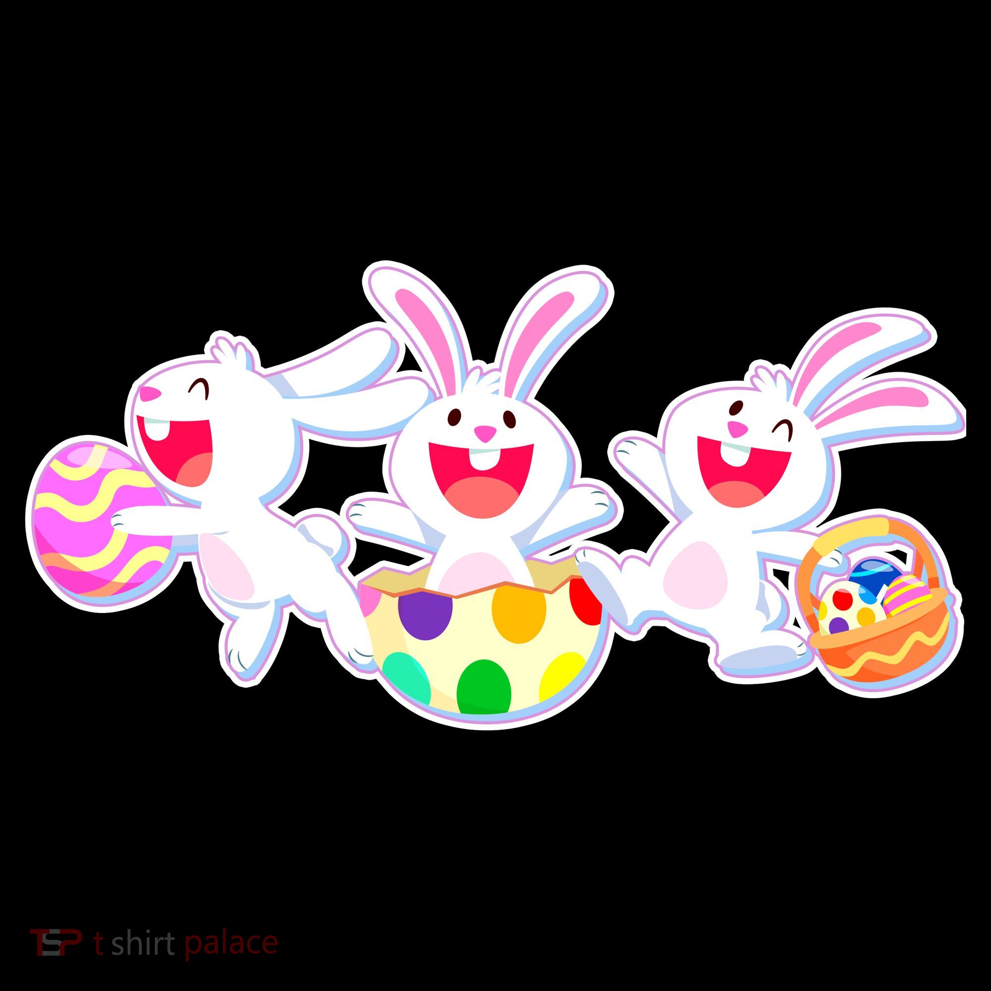 Easter Egg Bunnies Women's Tank Top
