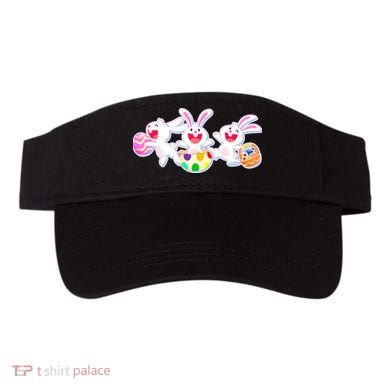 Easter Egg Bunnies Visor