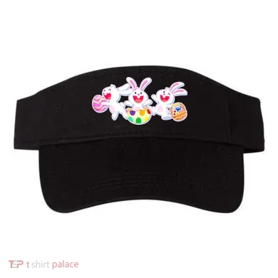Easter Egg Bunnies Visor