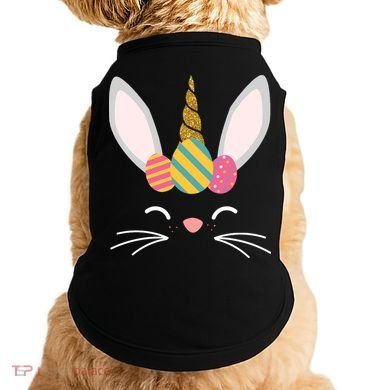 Easter Egg Bunny Unicorn Doggie Tank