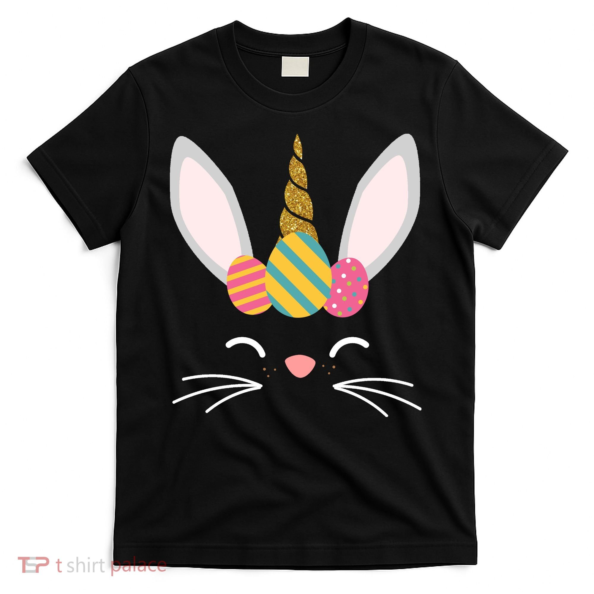 Easter Egg Bunny Unicorn T-Shirt