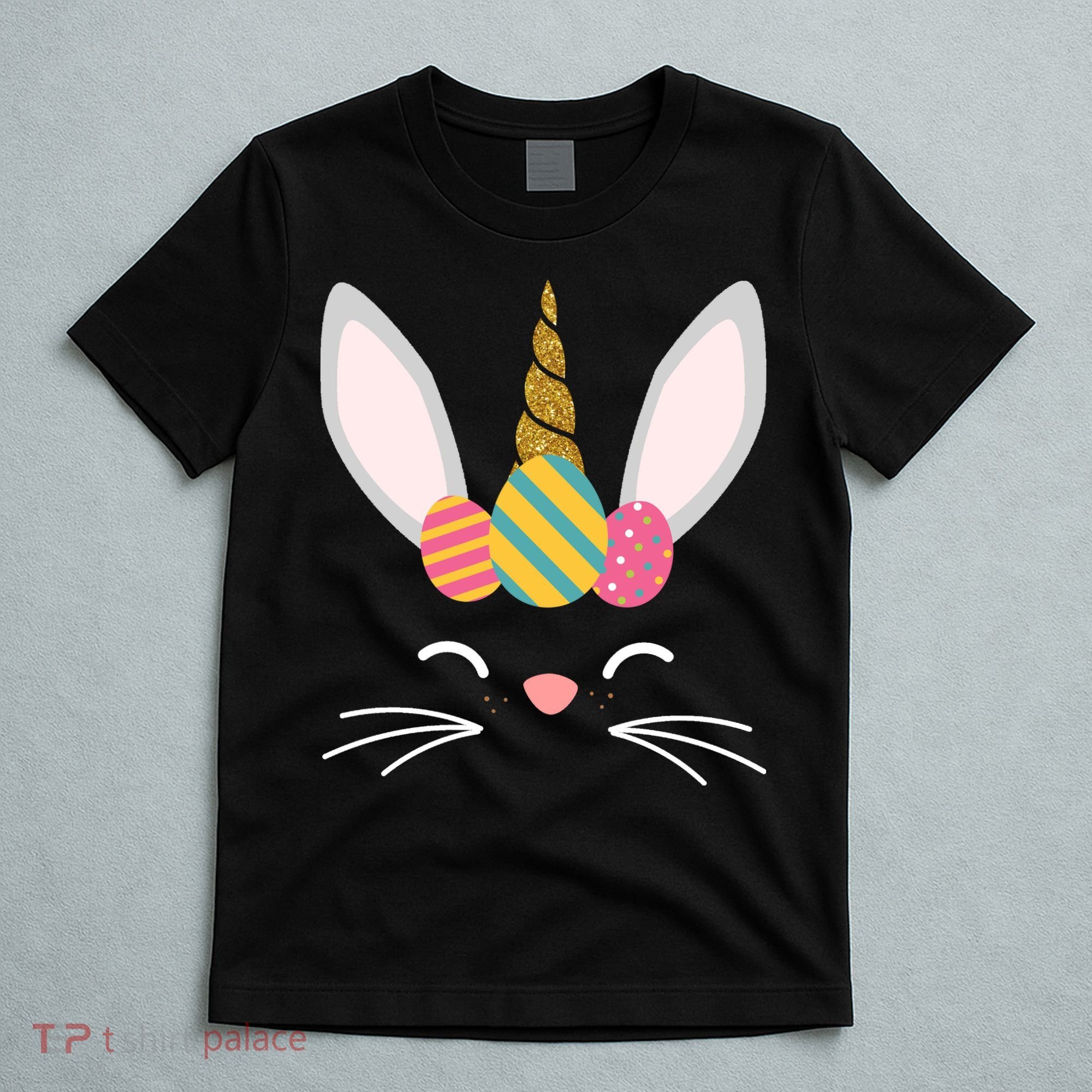 Easter Egg Bunny Unicorn T-Shirt