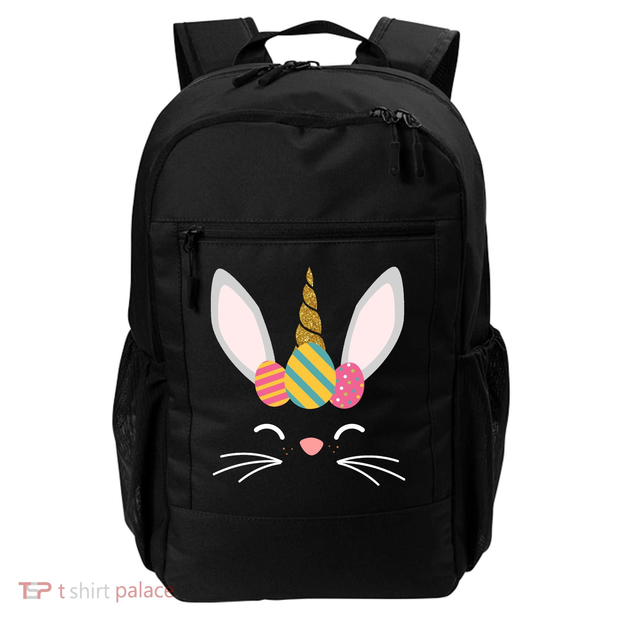 Easter Egg Bunny Unicorn Backpack