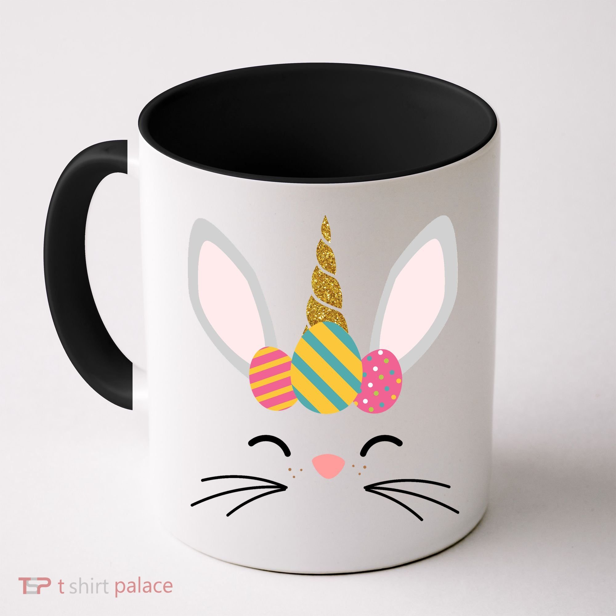 Easter Egg Bunny Unicorn Coffee Mug