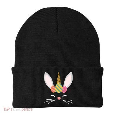 Easter Egg Bunny Unicorn Beanie