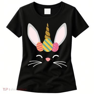 Easter Egg Bunny Unicorn Women's T-Shirt